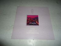 1998 Lincoln Continental Dealer Sales Brochure. Can Mail