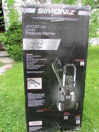 Simoniz 2100 PSI Pressure Washer Platinum Series