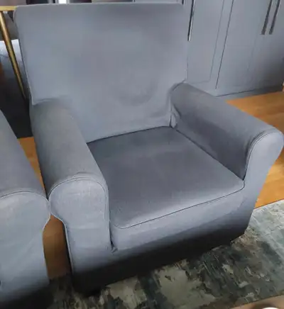 I am selling this grey IKEA armchair! Like new condition. Looking to give this a new home! If intere...