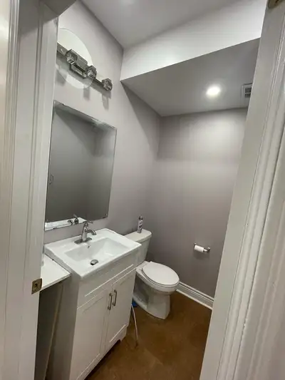 Basement apartment for rent! 2 bedrooms, 2 washrooms, and a separate laundry area. Prime location at...