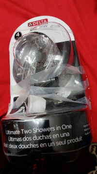 Delta In2ition 4-Spray Two-in-One Showerhead in Chrome