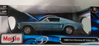 '68 Mustang GT Cobra Jet **NIB** Diecast 1/18