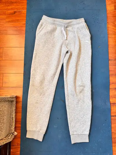 Youth Puma Light Gray Sweatpants, View more