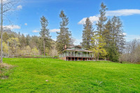 7.59 Acre Oasis with Custom Built House in W. Saanich