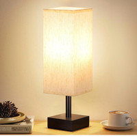 New Table Lamp for Bedroom - Small Bedside Lamps for Nightstand,