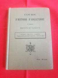 Livret ancien édition 1917 histoire d'Angleterre 