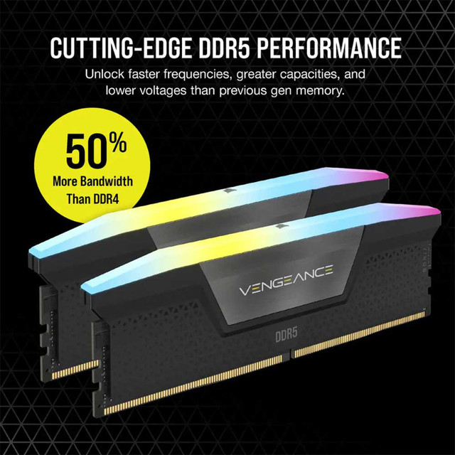 Corsair Vengeance 32GB DDR5 5600MHz RAM in System Components in Peterborough
