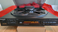 cd player turntable & AM/FM tuner