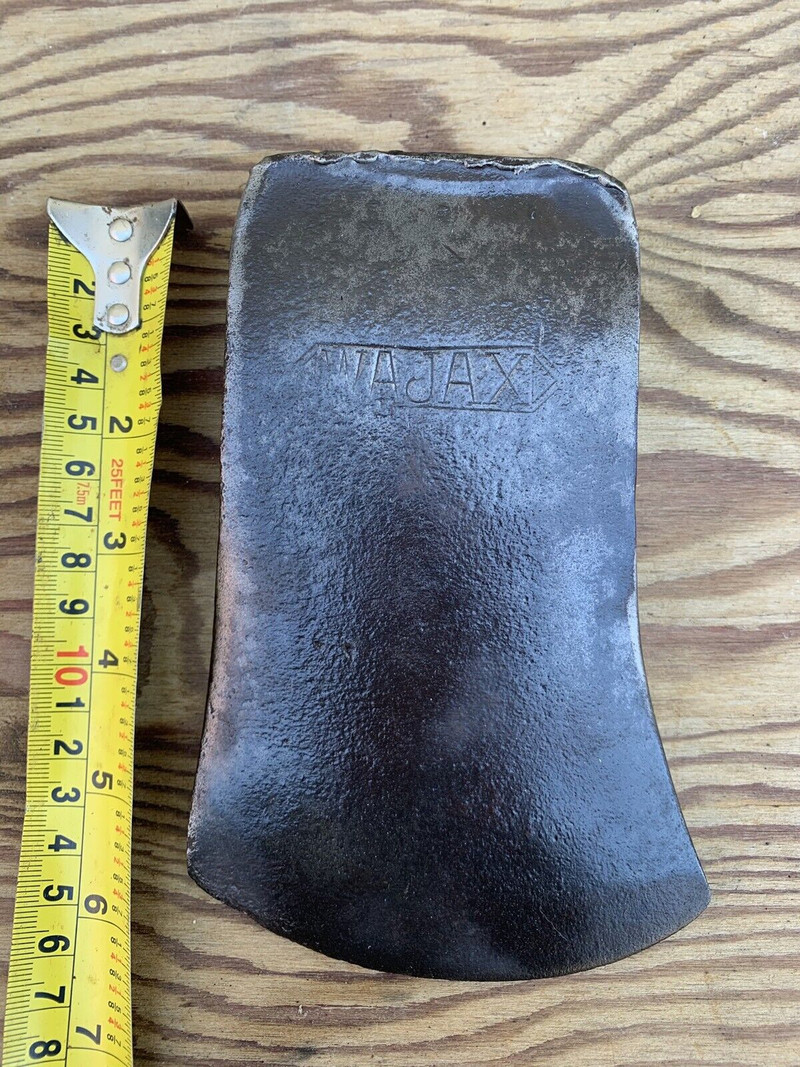 Antique Wajax Hand Forged Axe head wood chopper tool for sale  