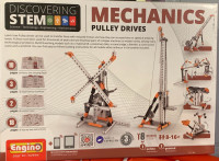 New - Engino Discovering STEM Mechanics Pulley Drives