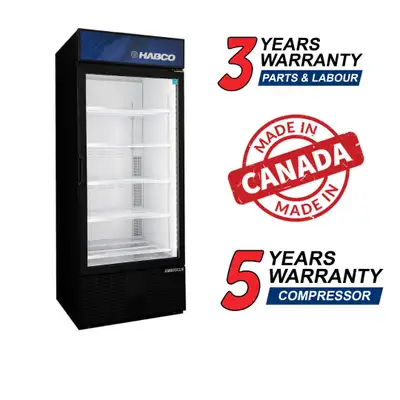 Habco ESM12HC 24" Single Glass Door Merchandising Refrigerator, View more
