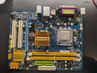 Gigabyte Motherboard GA-G31M-ES2L and CPU combo mAtx LGA 775