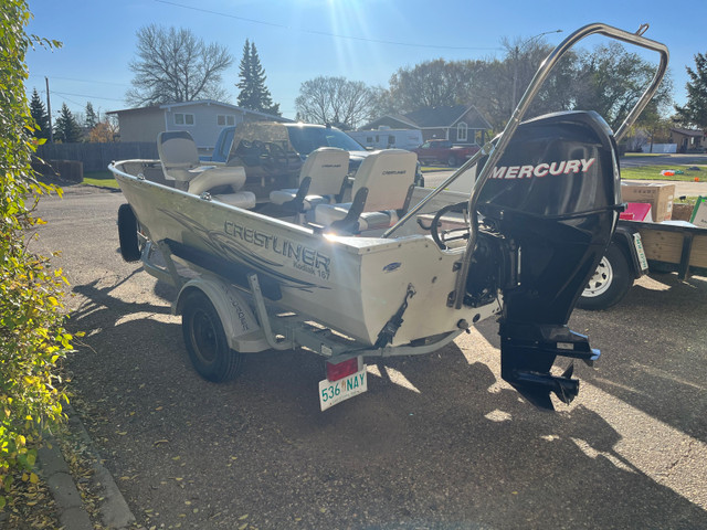  Aluminum boat  in Powerboats & Motorboats in Saskatoon - Image 4