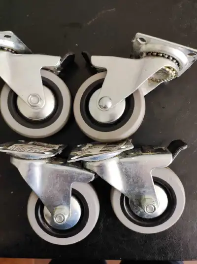 Caster set of four, View more