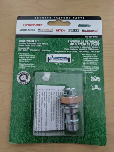 Universal Deck Wash adaptor for all lawn movers or tractor makes, View more