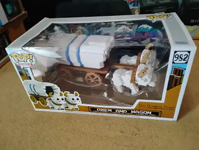 Funko Pop Rides Deluxe The Oregon Trail Oxen and Wagon #982, View more