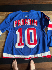 Panarin Signed Adidas Pro Jersey
