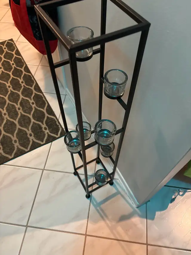 (NEW)Column tea light holder65565394850050122