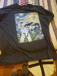 2xl Star Wars Van Gogh shirt