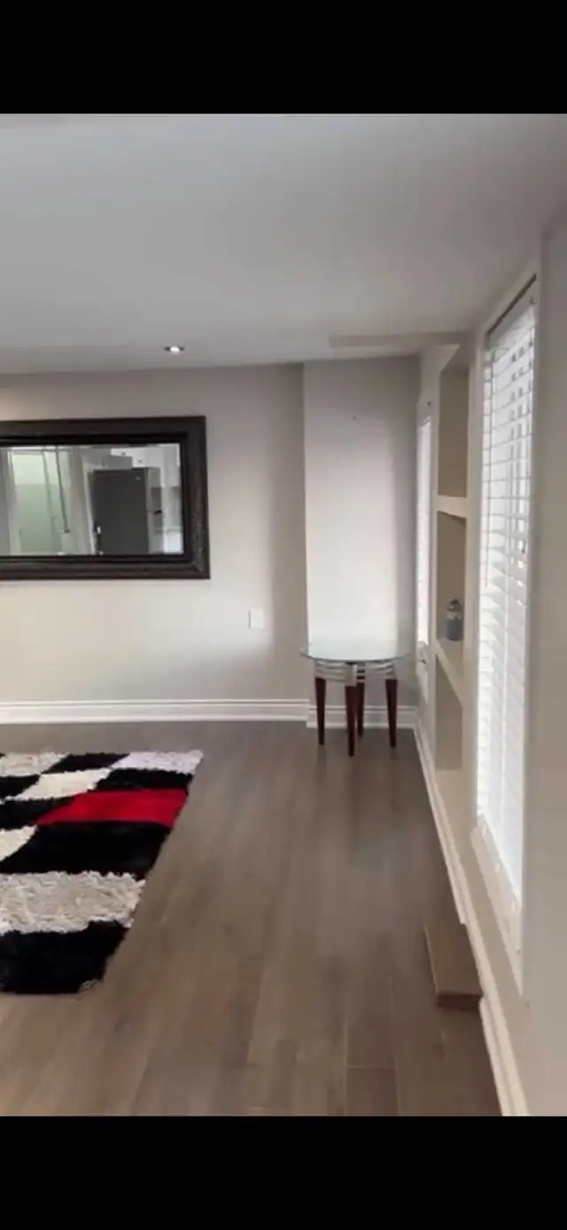 Bright 1 Bed Walk-Out Basement Apartment for Rent