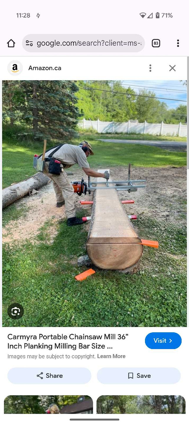 chain saw mill  in Construction & Trades in Ottawa