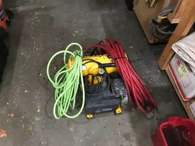 Dewalt Compressor and 2 Hoses - See Photos, View more