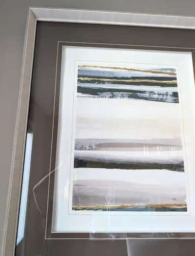 Set of 3 Large Framed Wall Art, View more