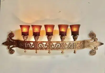 vintage candle sconce, View more