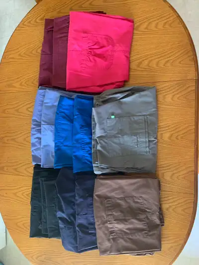 Scrub tops and pants, View more