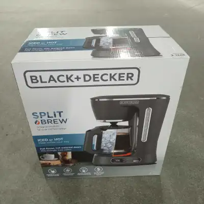 Black & Decker SplitBrew Programmable Coffee Maker 12 Cup Iced, View more