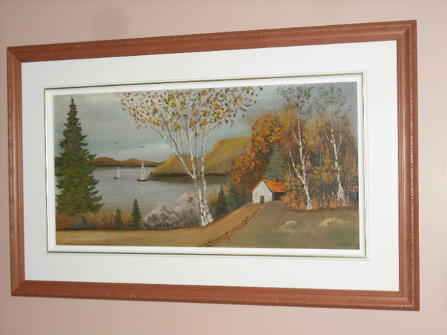 Cabin by Lake in Arts & Collectibles in Gatineau - Image 2