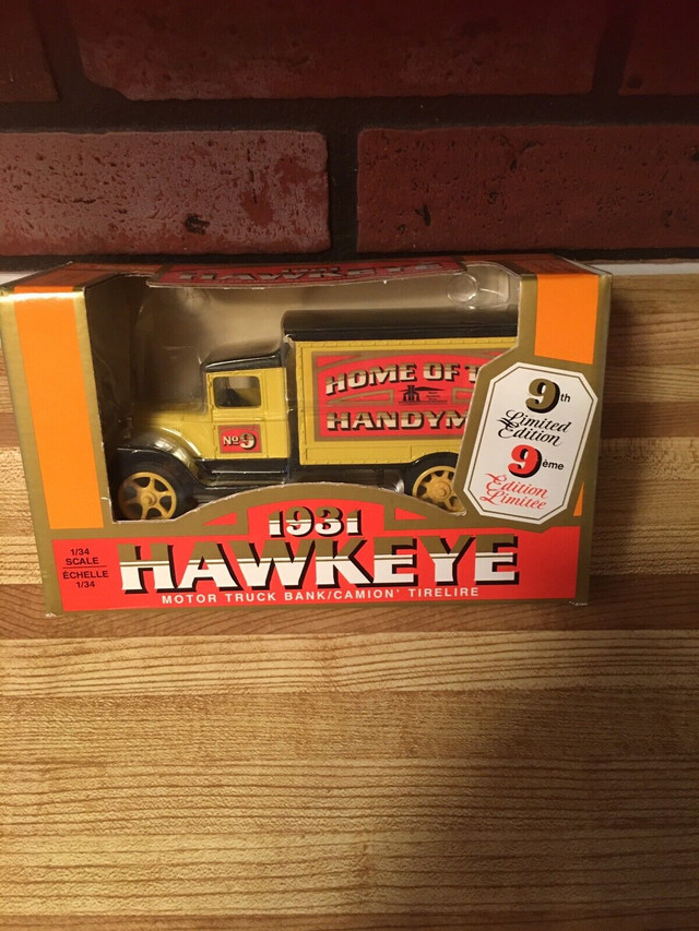 Collectable Die Cast 1931 HAWKEYE Truck Bank in Arts & Collectibles in City of Toronto