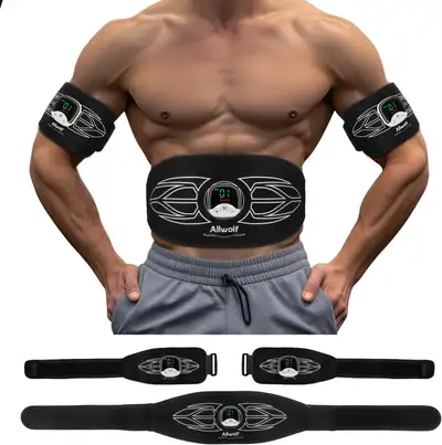 Allwolf Ceinture de fitness abdominale pour homme et femme, View more