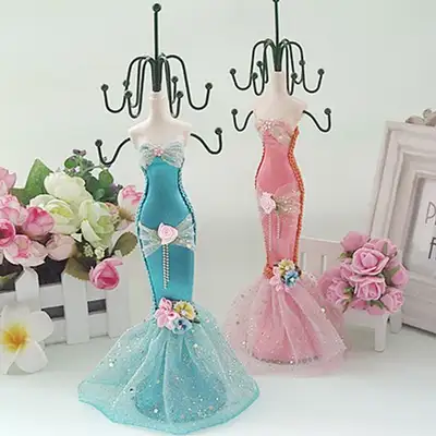 Jewelry Displays Stand, Model Dress High-Heeled Shoes Earring Ne, View more