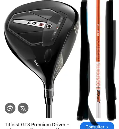 titleist gt3 driver golf, View more