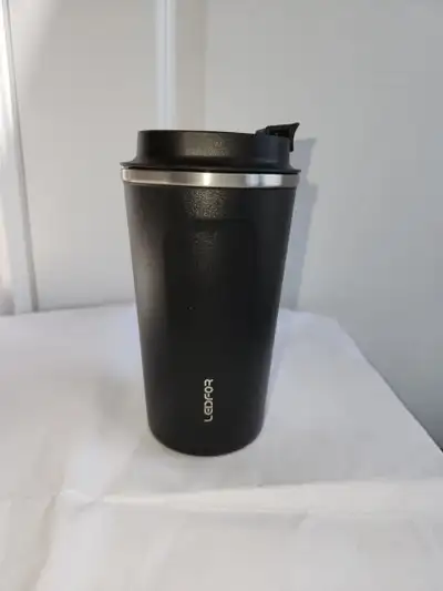 Leidfor Stainless Steel Travel Mug, Coffee Mug cup, 0.5L, Double, View more
