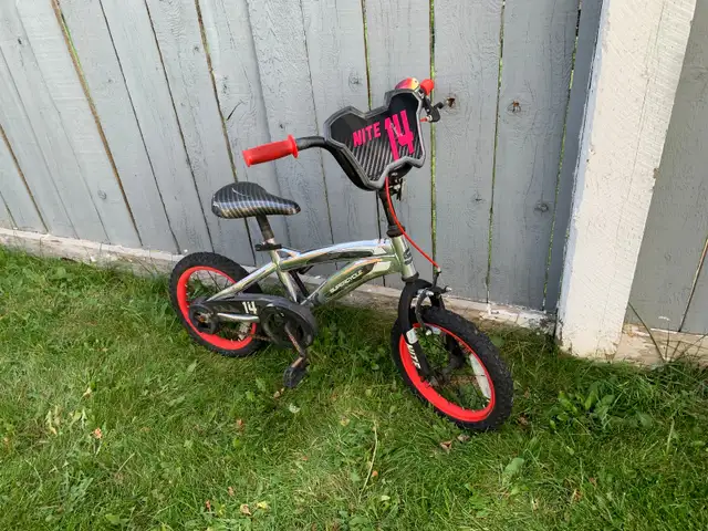 Kid 14" Red and Silver Bike in Kids in Edmonton - Image 7