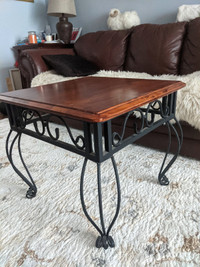 Modern Coffee Tables. Nice Pair. Solid Wood and great condition.
