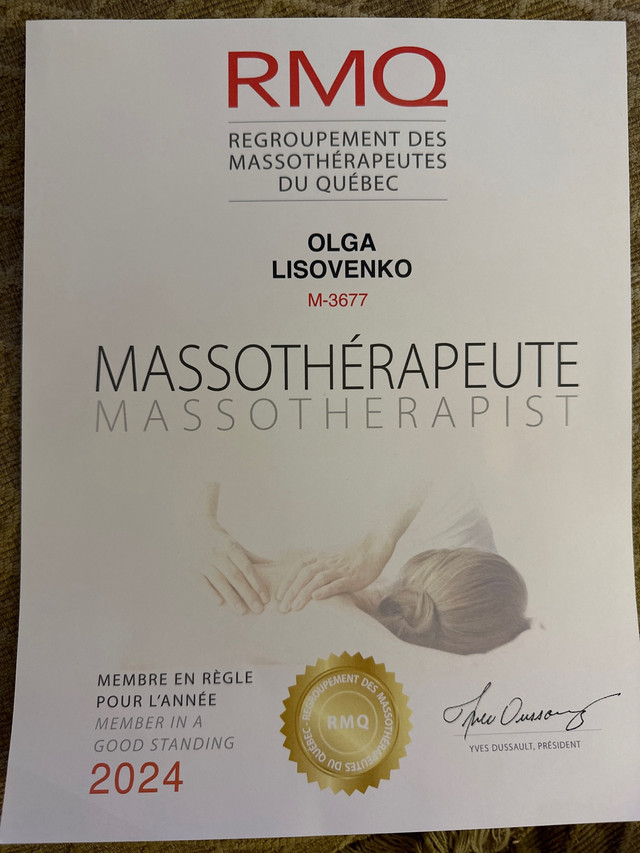 Massage  dans Services de Massages  à Ville de Montréal - Image 2
