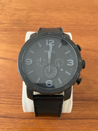 Montre fossil - Noir / Fossil watch - Black