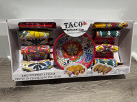Taco bowl and shell holder