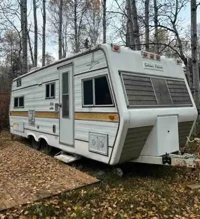 Got an old camper sitting around unused? I'm starting a back-to-nature project and need a basic camp...