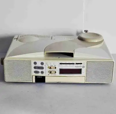  GE Pacemaker Under Cabinet Radio FM / AM / CD Player-NO REMOTE , View more