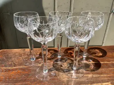 Crystal Wine Goblets - Pinwheel, View more