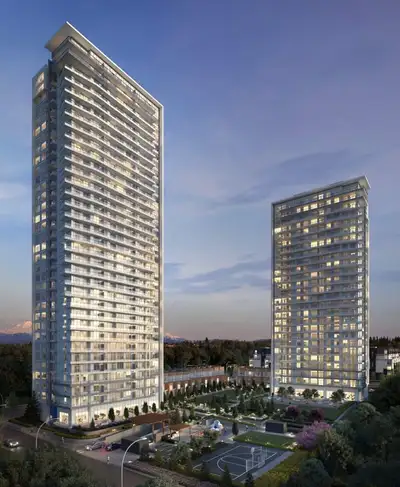 Impeccable 1-year-old apartment in the prestigious Latimer Towers high-rise, located in the heart of...