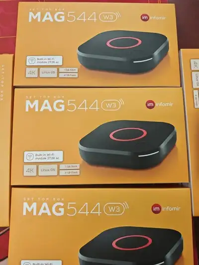 BRAND NEW Genuine MAG 544 W3 4K Dual Band Wireless 2.4G/5G Linu, View more