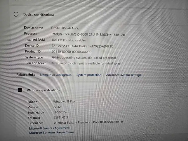 Dell OptiPlex 7060 Mini Tower PC and Monitor in Desktop Computers in Markham / York Region - Image 3