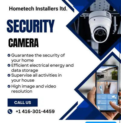 We are dealing in Security camera, Doorbell, ethernet, Tv wall mount For residential and business in...