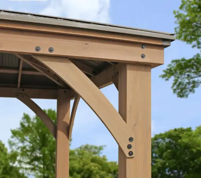 Yardistry Hard Top Gazebo - NEW - Scratch & Dent in Patio & Garden Furniture in Norfolk County - Image 4