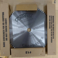 High end miter and table saw blades (Forrest / Freud / Diablo)